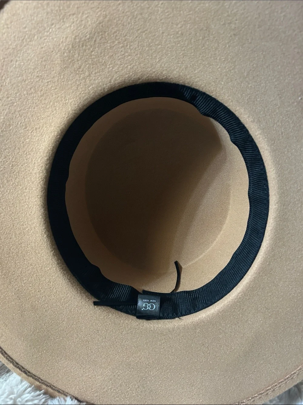One of one running horses wide brim hat - Picture 3 of 4